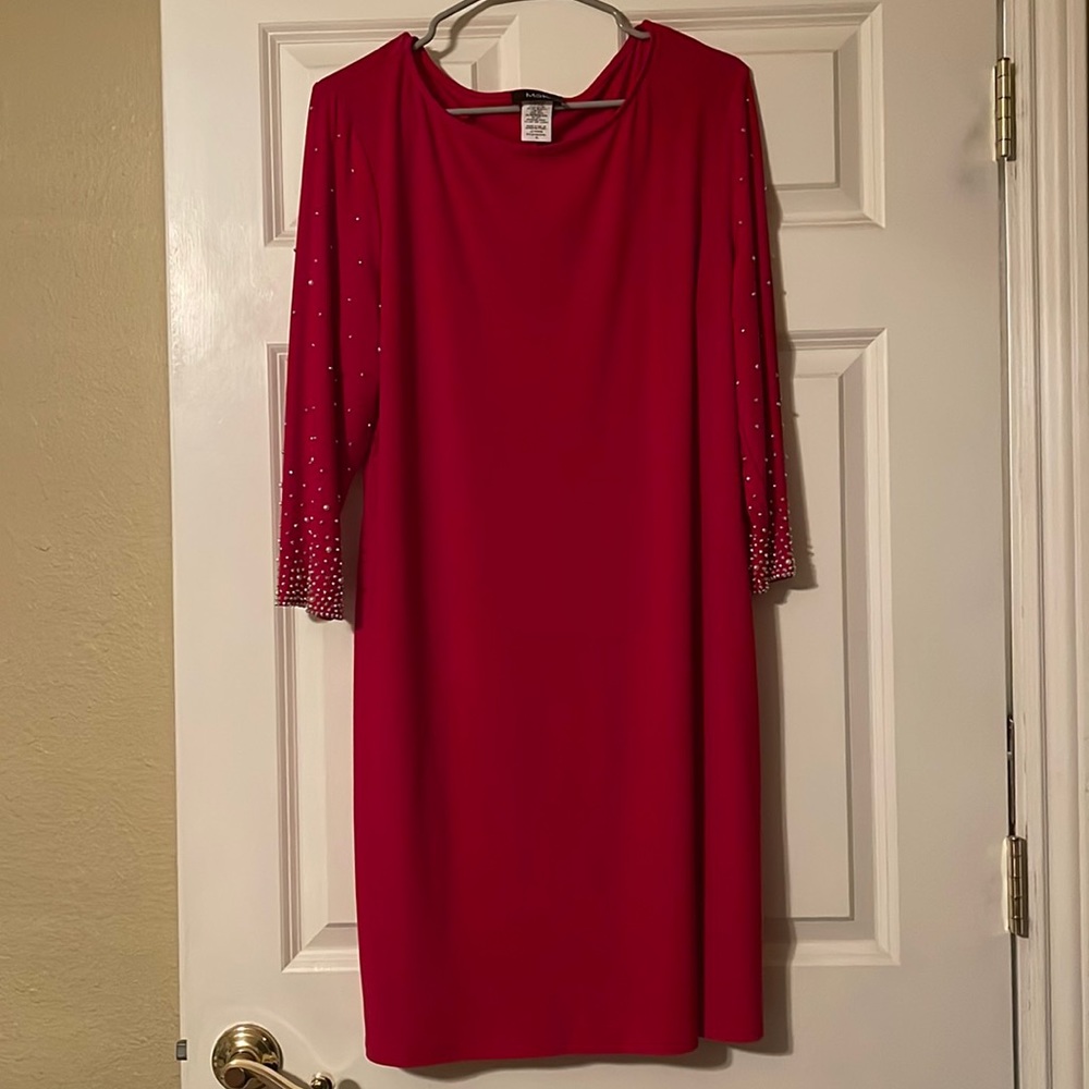 MSK Red Dress
